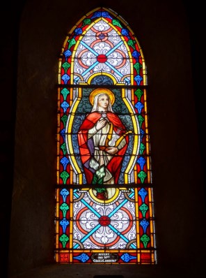 성녀 체칠리아_photo by Pierre Poschadel_in the church of Saint-Pierre de Chavenay in Yvelines_France.jpg
